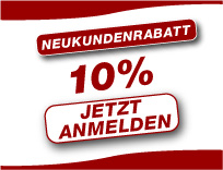 Neukunden 10,- EUR Rabatt Gutschein